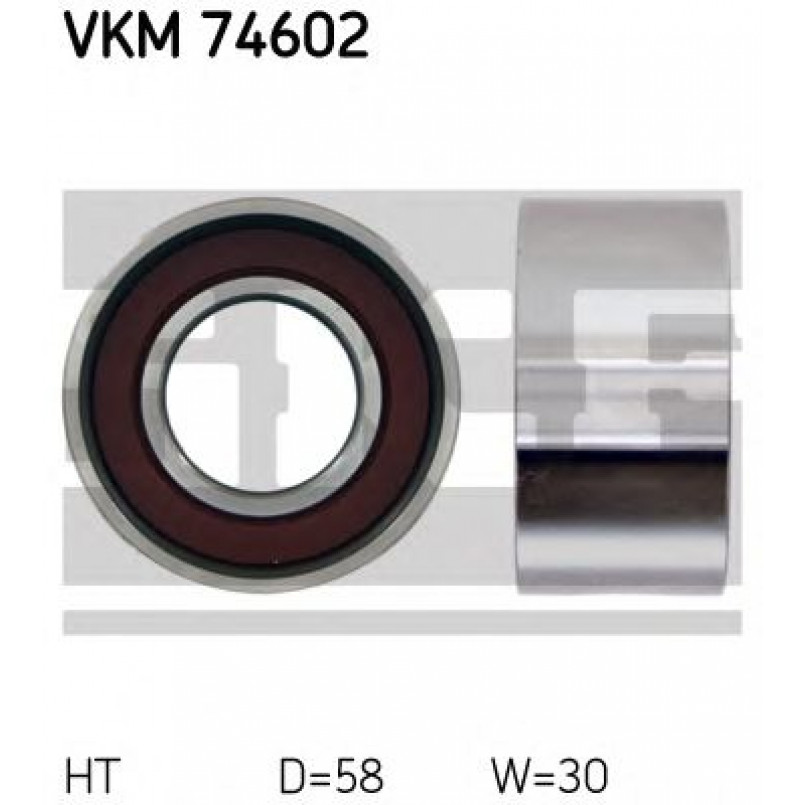 VKM 74602 SKF Ролик модуля натягувача ременя